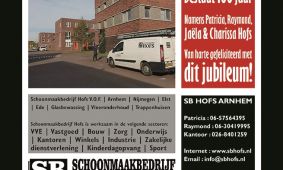 Jubileumboek | Arnhemse Boys Schuytgraaf | Schoonmaakbedrijf Hofs | Ome Joops Tour 1