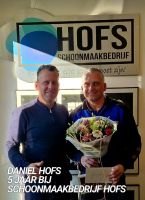 SCHOONMAAKBEDRIJF HOFS | DANIEL HOFS | WERKJUBILEUM