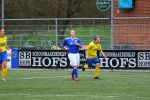 SC Veluwezoom uit Velp | Sponsorbord Schoonmaakbedrijf Hofs uit Arnhem | Dames voetbal