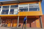 Schoonmaakbedrijf Hofs Arnhem | Nijmegen | Ede | Glasbewassing | Glazenwassen Tuckerpole sportvereniging